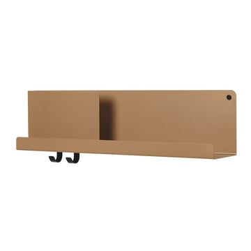 Muuto Folded hylla 63×16,5 cm Burnt orange