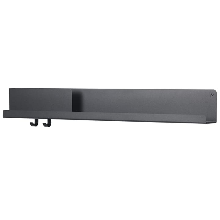 Folded hylla 96x13 cm - Black - Muuto