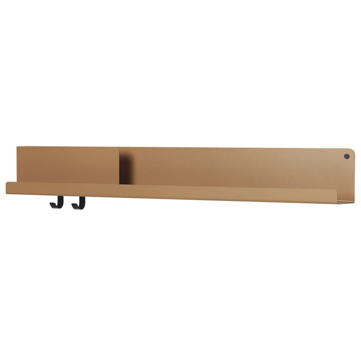 Folded hylla 96x13 cm - Burnt orange - Muuto