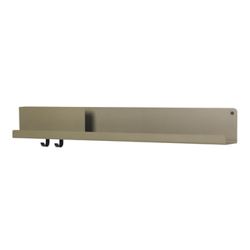 Muuto Folded hylla 96×13 cm Olive