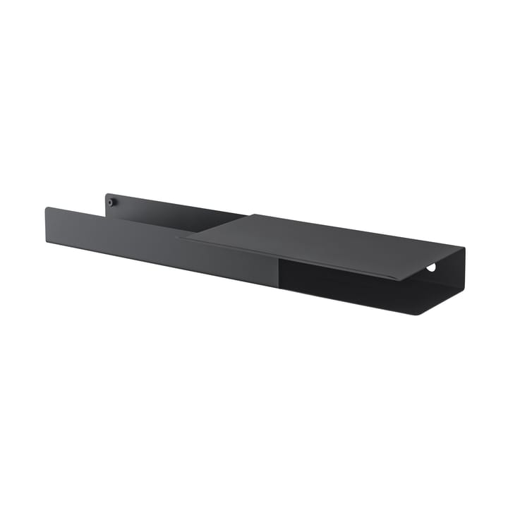 Folded platform hylla 62x5,4 cm - Black - Muuto