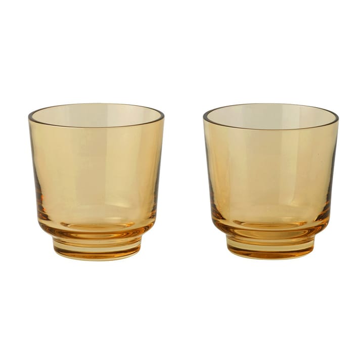 Raise glas 20 cl 2-pack, Burnt orange Muuto