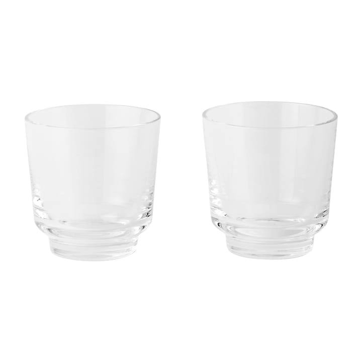 Raise glas 20 cl 2-pack, Clear Muuto