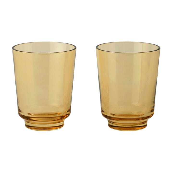 Raise glas 30 cl 2-pack, Burnt orange Muuto