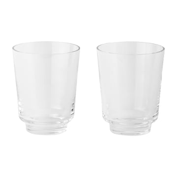 Muuto Raise glas 30 cl 2-pack Clear