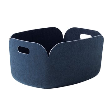 Muuto Restore förvaringskorg Midnight blue (blå)