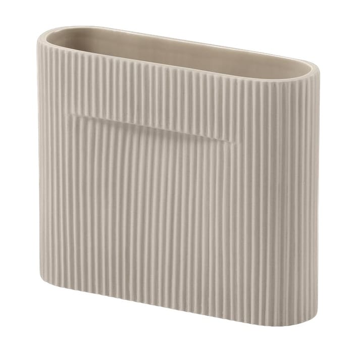 Ridge vas 16,5 cm, Beige Muuto