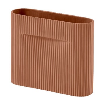 Muuto Ridge vas 16,5 cm Terracotta