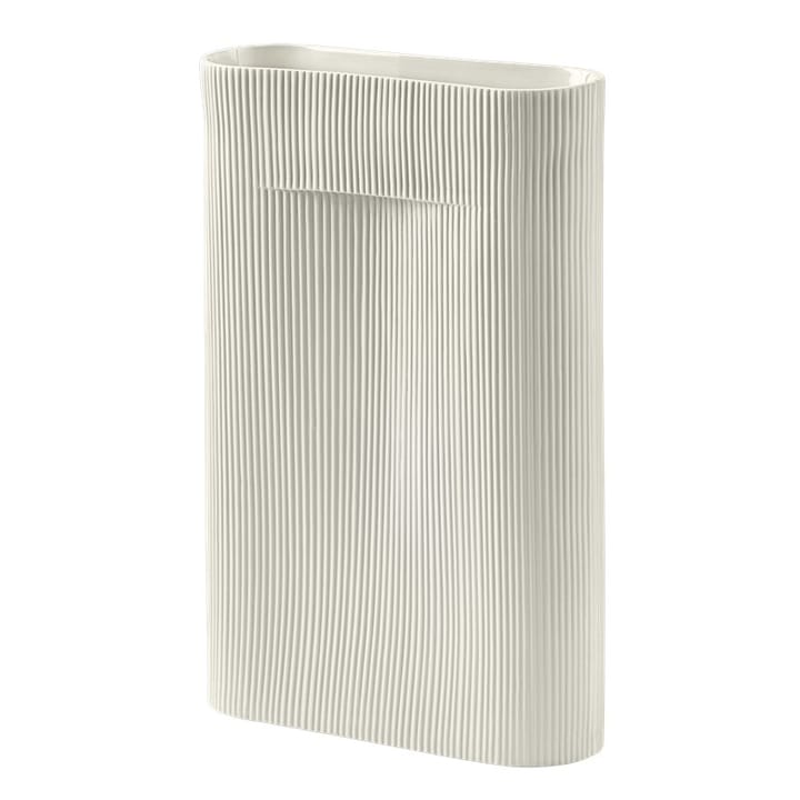 Ridge vas 48,5 cm, Off white Muuto