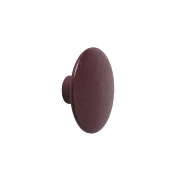 Muuto The Dots klädkrok burgundy Ø17 cm