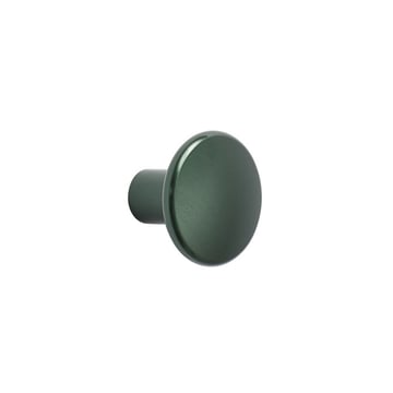 Muuto The Dots klädkrok metall Ø2,7 cm Dark green