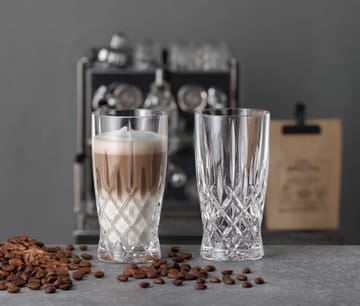 Noblesse Barista Latte glas 35 cl 2-pack - Clear - Nachtmann