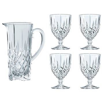 Nachtmann Noblesse set kanna och 4 st glas Klar