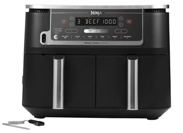 Ninja Double Air Fryer XL AF451 9,5 l Svart