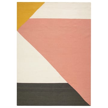 NJRD Stripes blocks kelimmatta rosa 200×300 cm