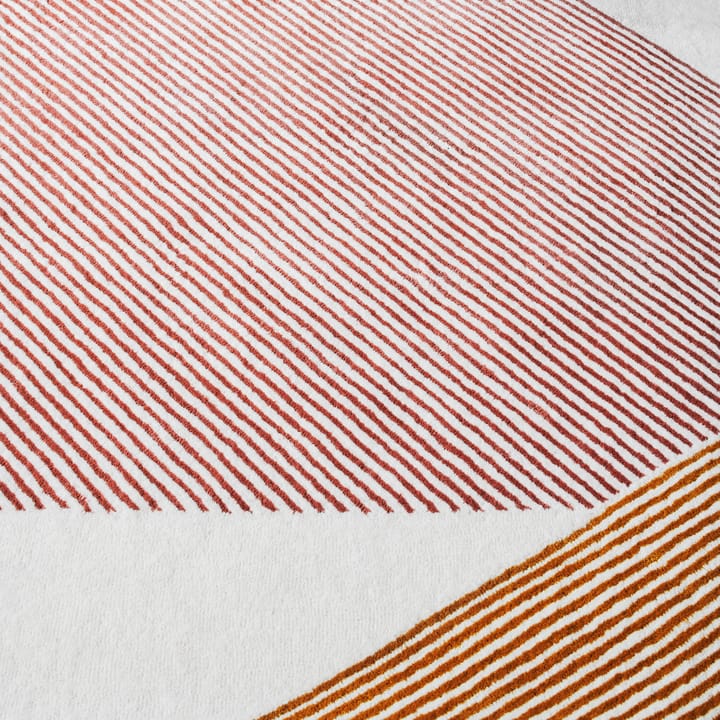 Stripes ullmatta rosa, 200x300 cm NJRD