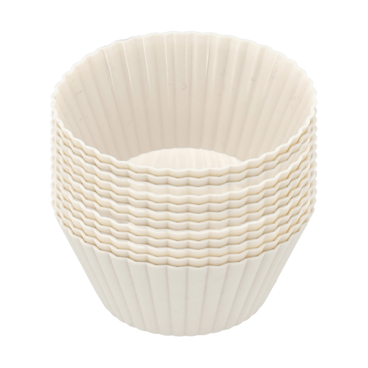 Nordwik muffinsform i silikon 12-pack, Creme Nordwik