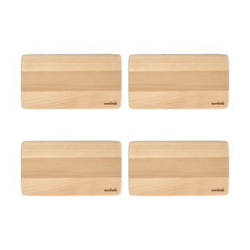 Nordwik Nordwik smörgåsbricka bok 4-pack 20x11x0,8cm