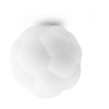 Normann Copenhagen Bubba taklampa Ø42×45 cm Vit