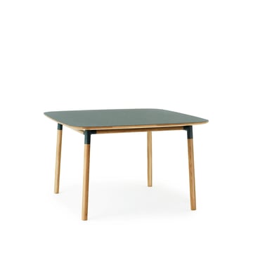 Normann Copenhagen Form matbord 120×120 cm Grön-ekben