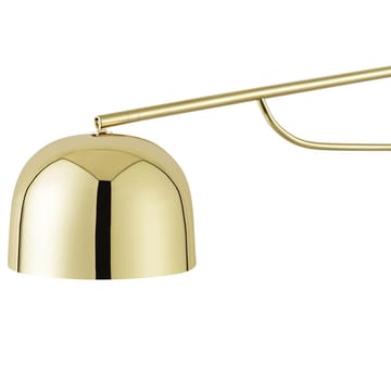 Grant vägglampa - brass, stor- stål, granit - Normann Copenhagen