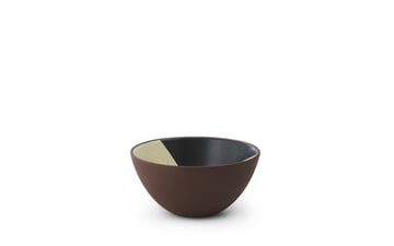 Normann Copenhagen Line skål Ø15 cm Brun-beige-svart