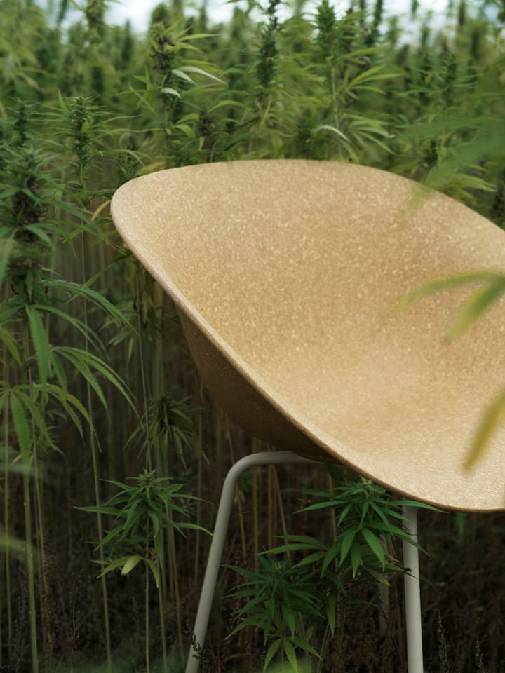 Mat Chair stol, Hemp-cream steel Normann Copenhagen