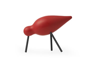 Normann Copenhagen Shorebird medium 15 cm Röd