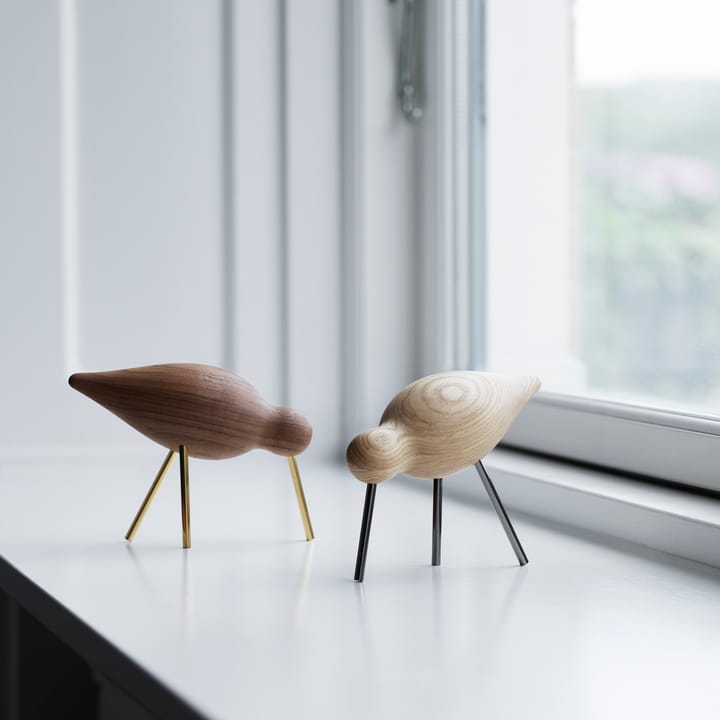 Shorebird valnöt-mässing, Mellan Normann Copenhagen