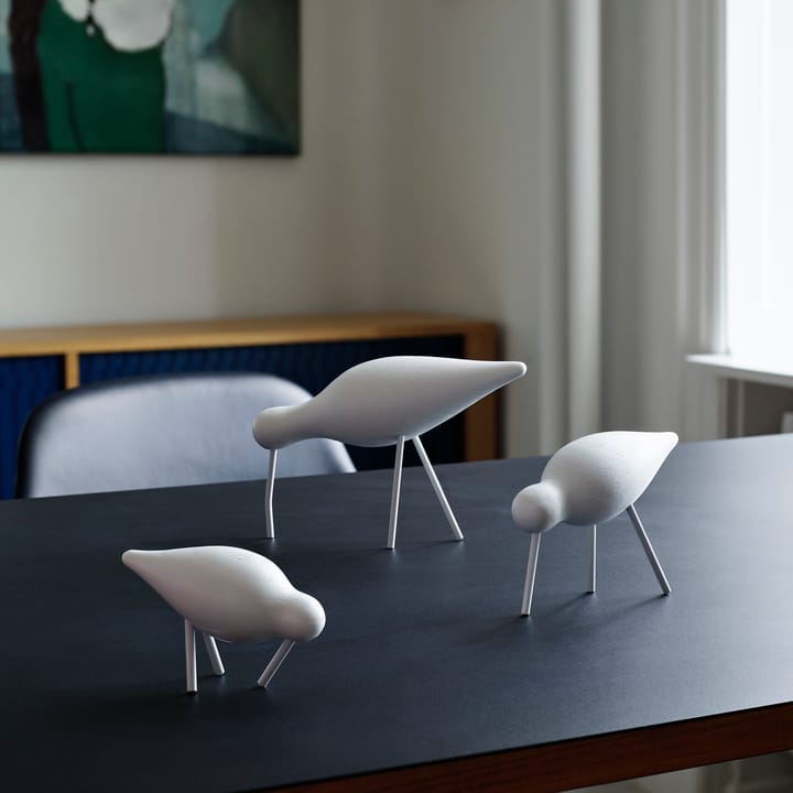 Shorebird vit, liten Normann Copenhagen