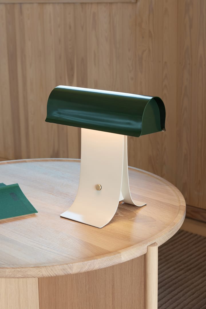Archive bordslampa 25 cm, Dark green light grey Northern