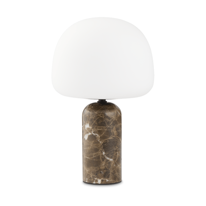Kin bordslampa 33 cm, Brown marble Northern
