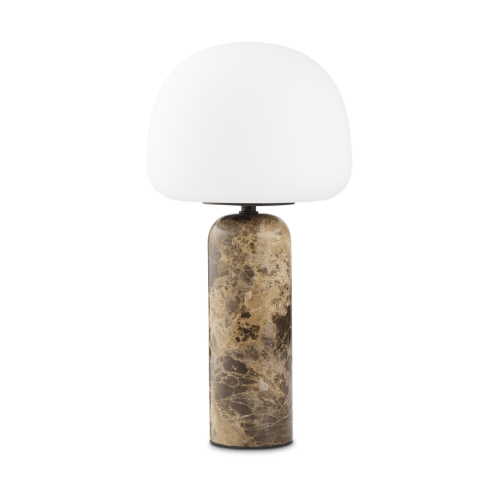 Kin bordslampa 40 cm, Brown marble Northern