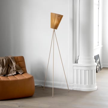 Oslo Wood golvlampa skärm - Caramel - Northern