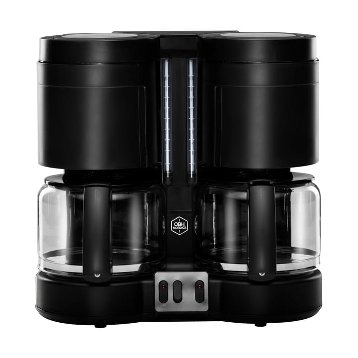 Duo Tech OP8508S0 kaffebryggare dubbel - Svart - OBH Nordica