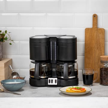 Duo Tech OP8508S0 kaffebryggare dubbel - Svart - OBH Nordica