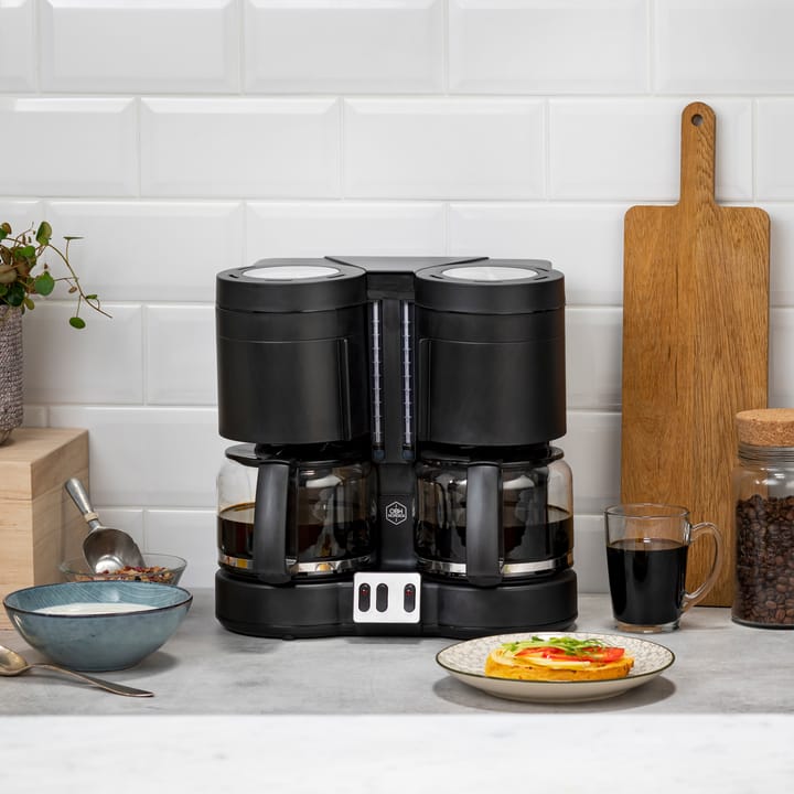 Duo Tech OP8508S0 kaffebryggare dubbel, Svart OBH Nordica