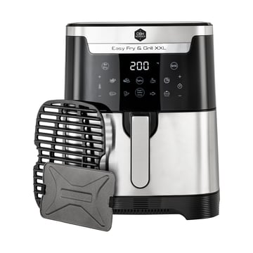 OBH Nordica Easy Fry & Grill XXL 2-in-1 airfryer Rostfritt stål