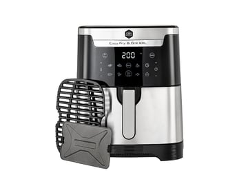 OBH Nordica Easy Fry & grill XXL airfryer 2-i-1 Rostfritt stål