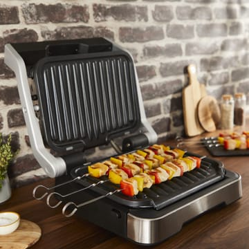 Optigrill GO772DS0 2-in-1 bordsgrill - Rostfritt stål - OBH Nordica