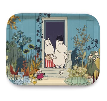 Opto Design Moomin Riviera Doorstep bricka Blå-multi