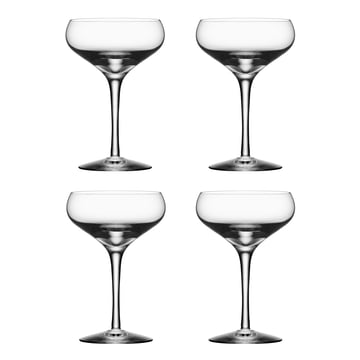 Orrefors More Coupe glas 4-pack 21 cl