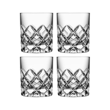 Orrefors Sofiero whiskeyglas 4-pack Klar