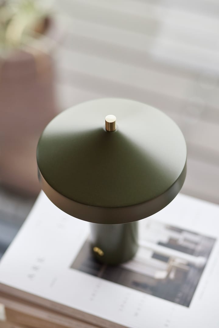 Hatto bordslampa 24,5 cm, Olive OYOY
