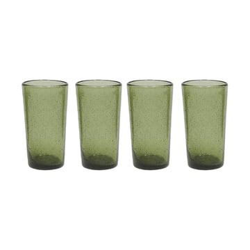 OYOY Kuki highball glas 4-pack Green