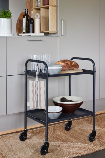 Maki trolley serveringsvagn small - Black - OYOY