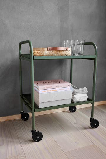 Maki trolley serveringsvagn small - Green - OYOY