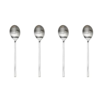 OYOY Yuka tesked 4-pack Brushed Steel