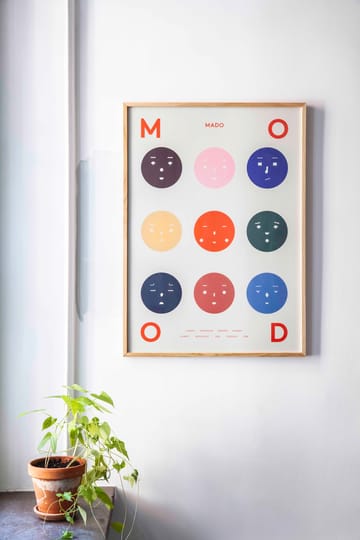 9 Moods poster - 70x100 cm - Paper Collective