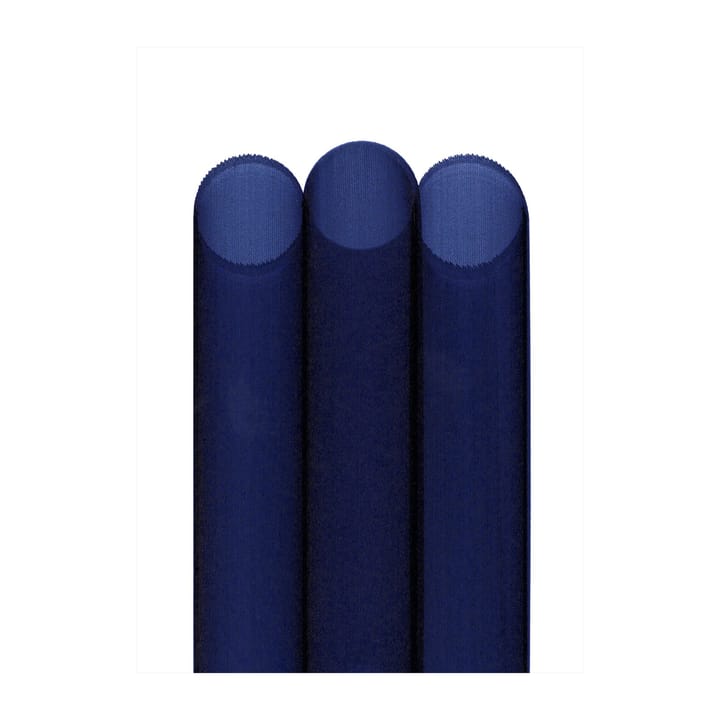 Blue Pipes poster, 50x70 cm Paper Collective